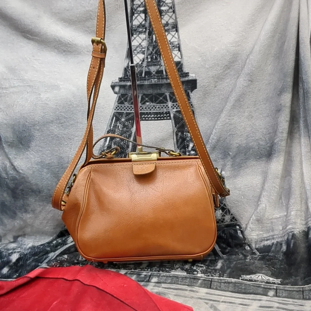 Patricia Nash Brown satchel